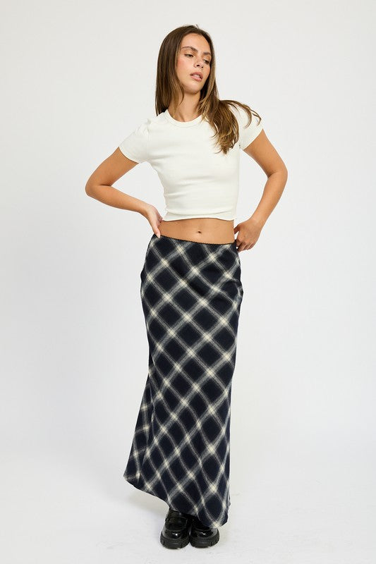 BIAS MAXI SKIRT