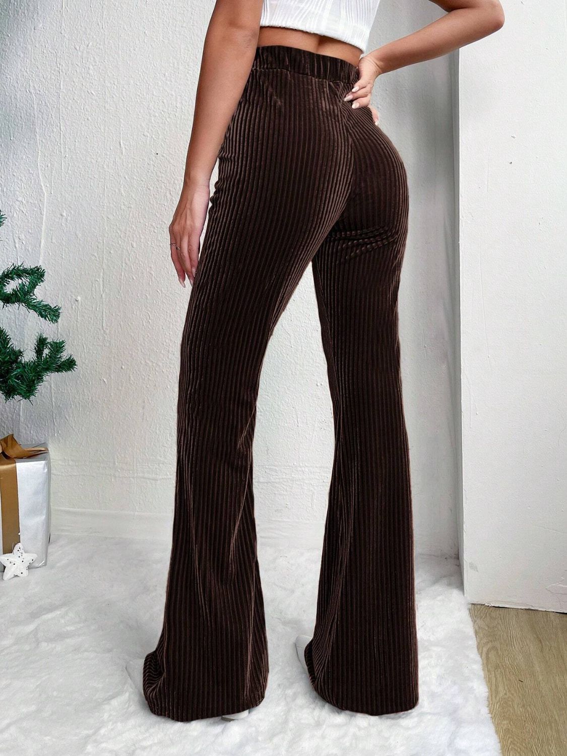 High Waist Flare Pants