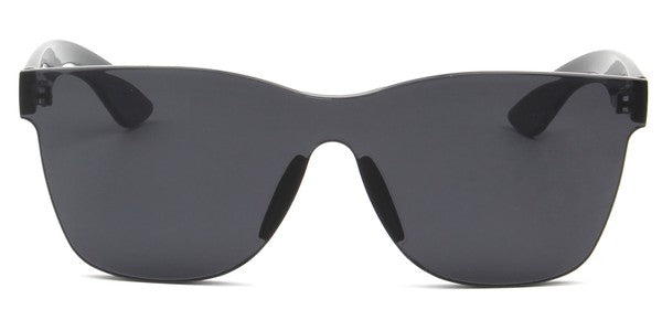 Unisex Square Tinted Lens Fashion Sunglasses