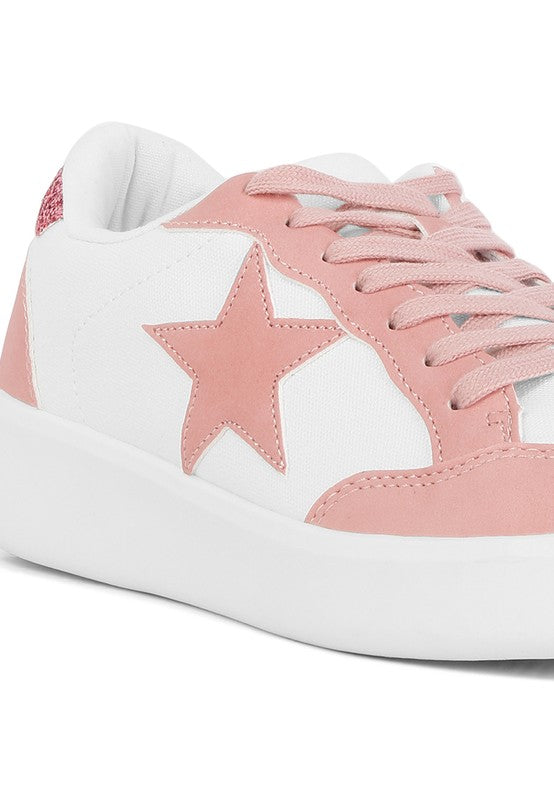 Perry Glitter Detail Star Sneakers