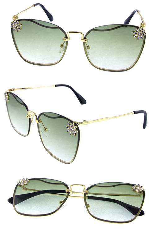 Jewels Gradient Sunglasses - Touch Me Textures