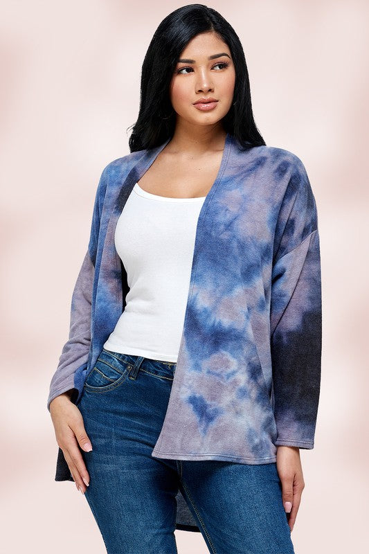 Tie Dye Oversize Cardigan