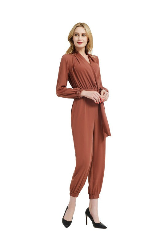 Rust Jumpsuit