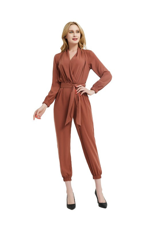 Rust Jumpsuit