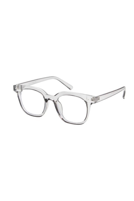 Classic Horn Rimmed Blue Light Blocker Glasses - Touch Me Textures