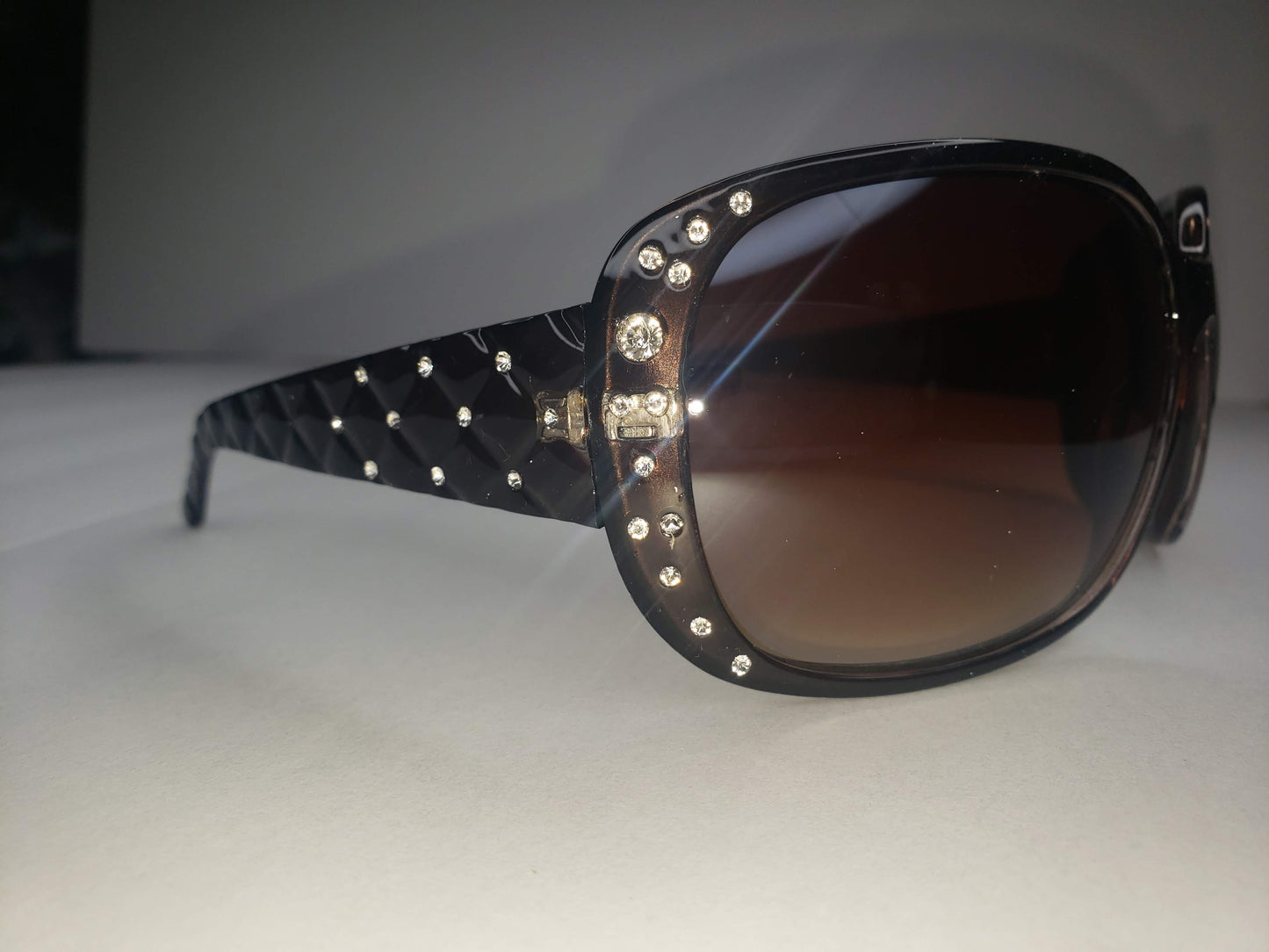 Bejeweled Gradient Sunglasses - Touch Me Textures