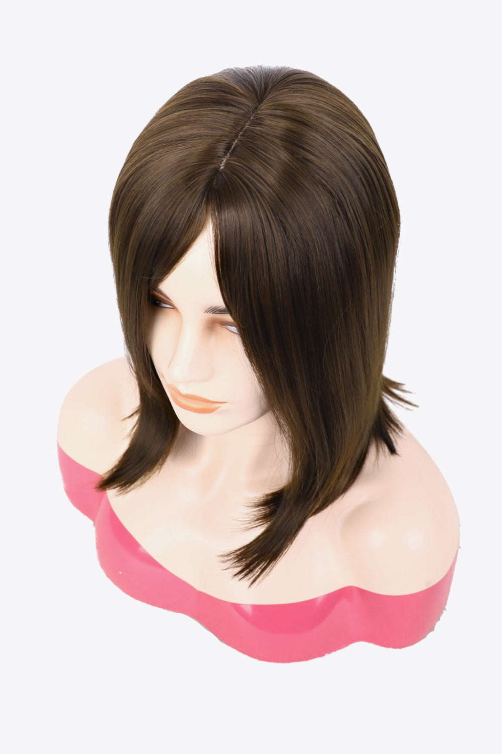 Full Machine Made Short Wave Hair Wigs 10''